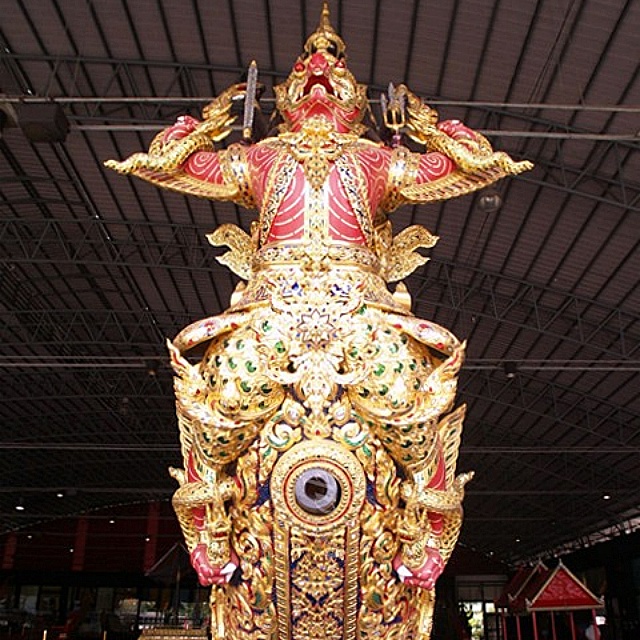 Amazing Thai craftmanship at the Royal Barge National Museum Bangkok