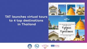 The top 4 destinations in Thailand available for virtual tours